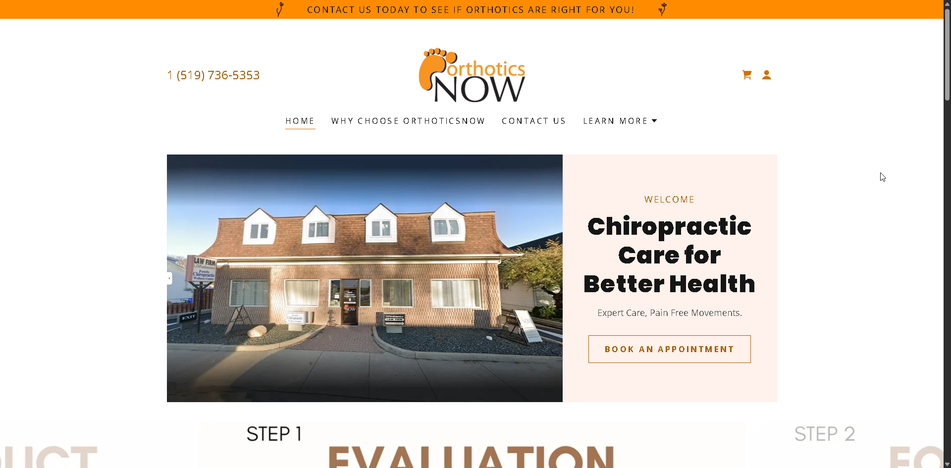 OrthoticsNow Website